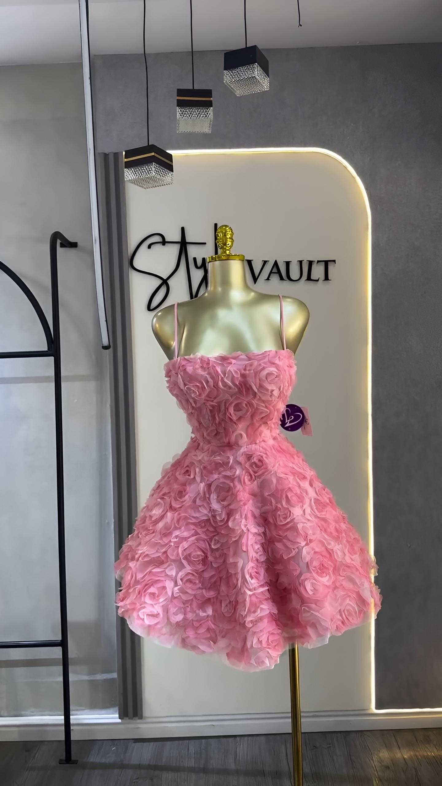 Pink birthday dress